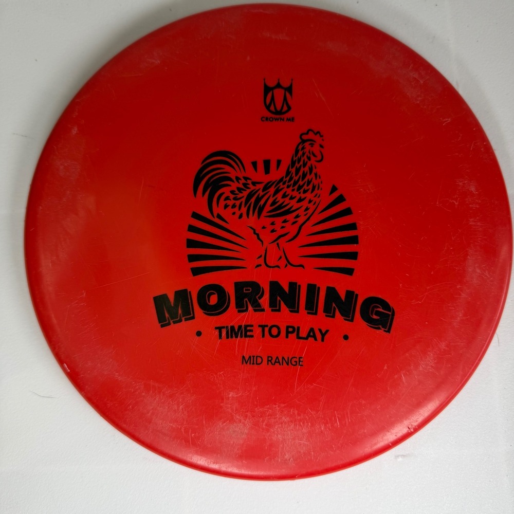 Discmania Morning Time To Play Mid Range Golf Disc Red Rooster 152g